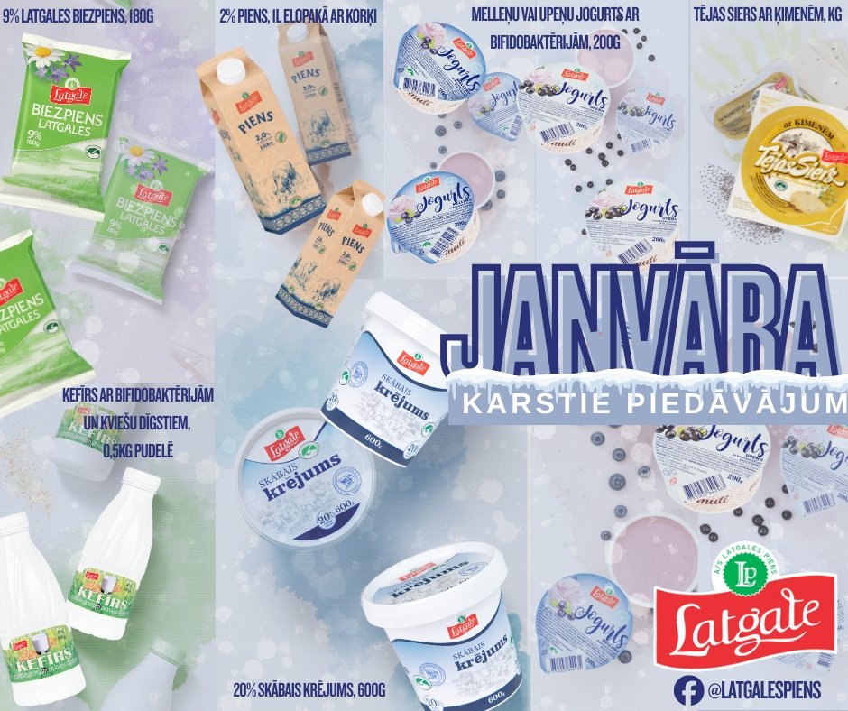 JANVĀRA KARSTIE PIEDĀVĀJUMI