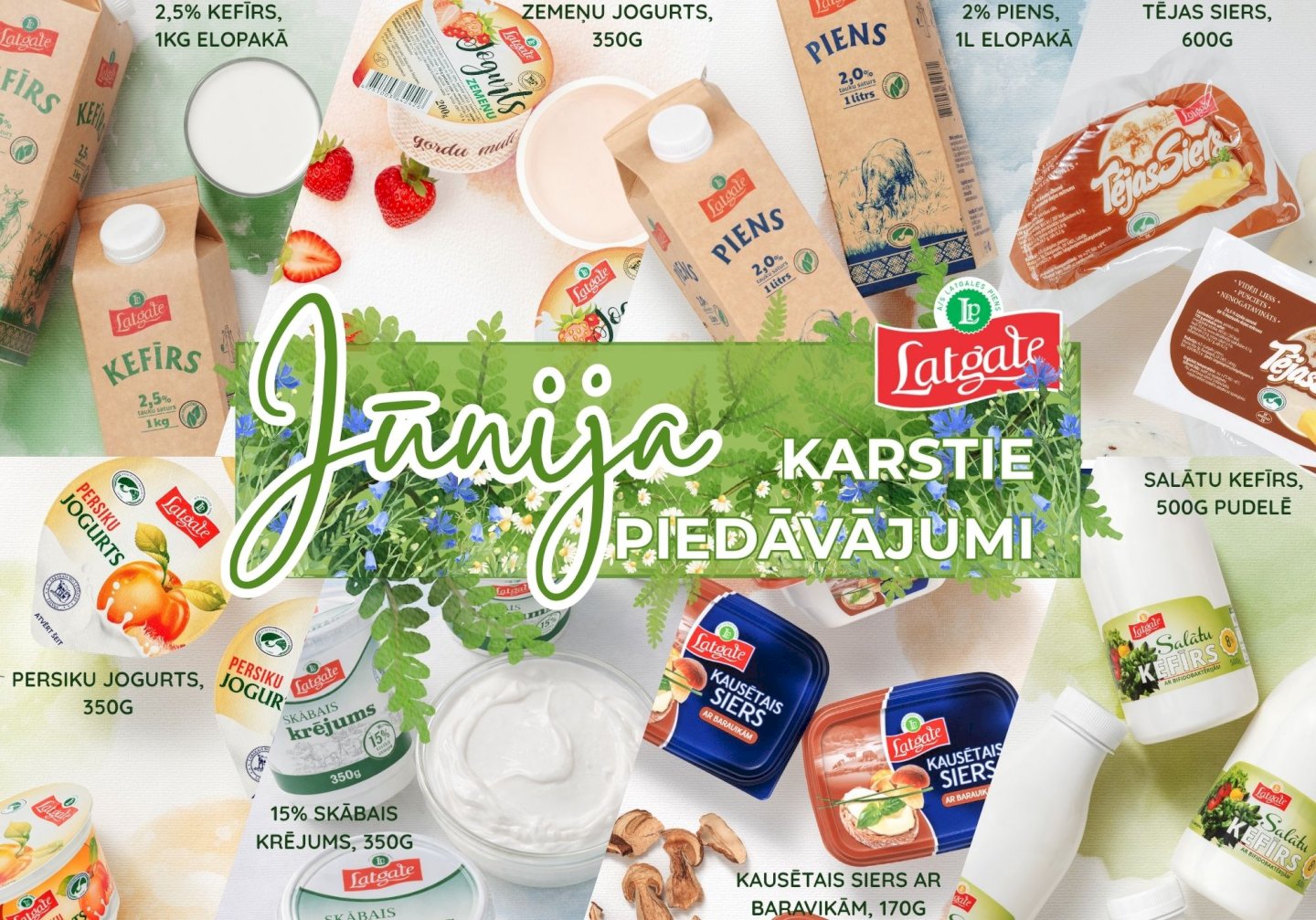 JŪNIJA karstie piedāvājumi