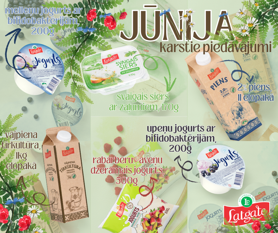 Jūnija karstie piedāvājumi