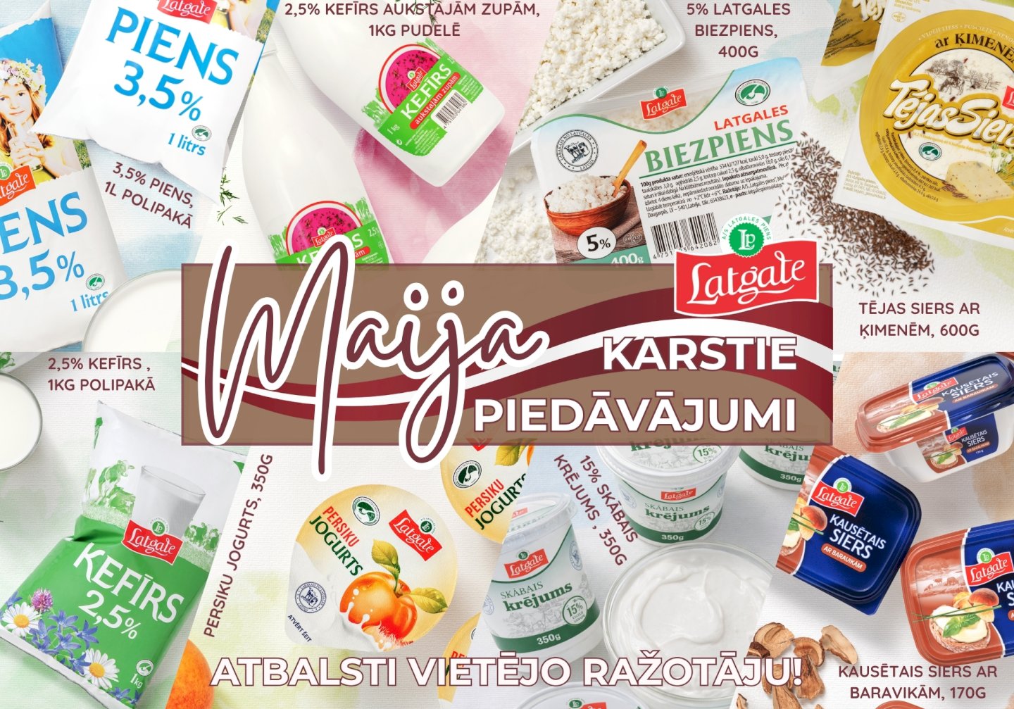 MAIJA karstie piedāvājumi