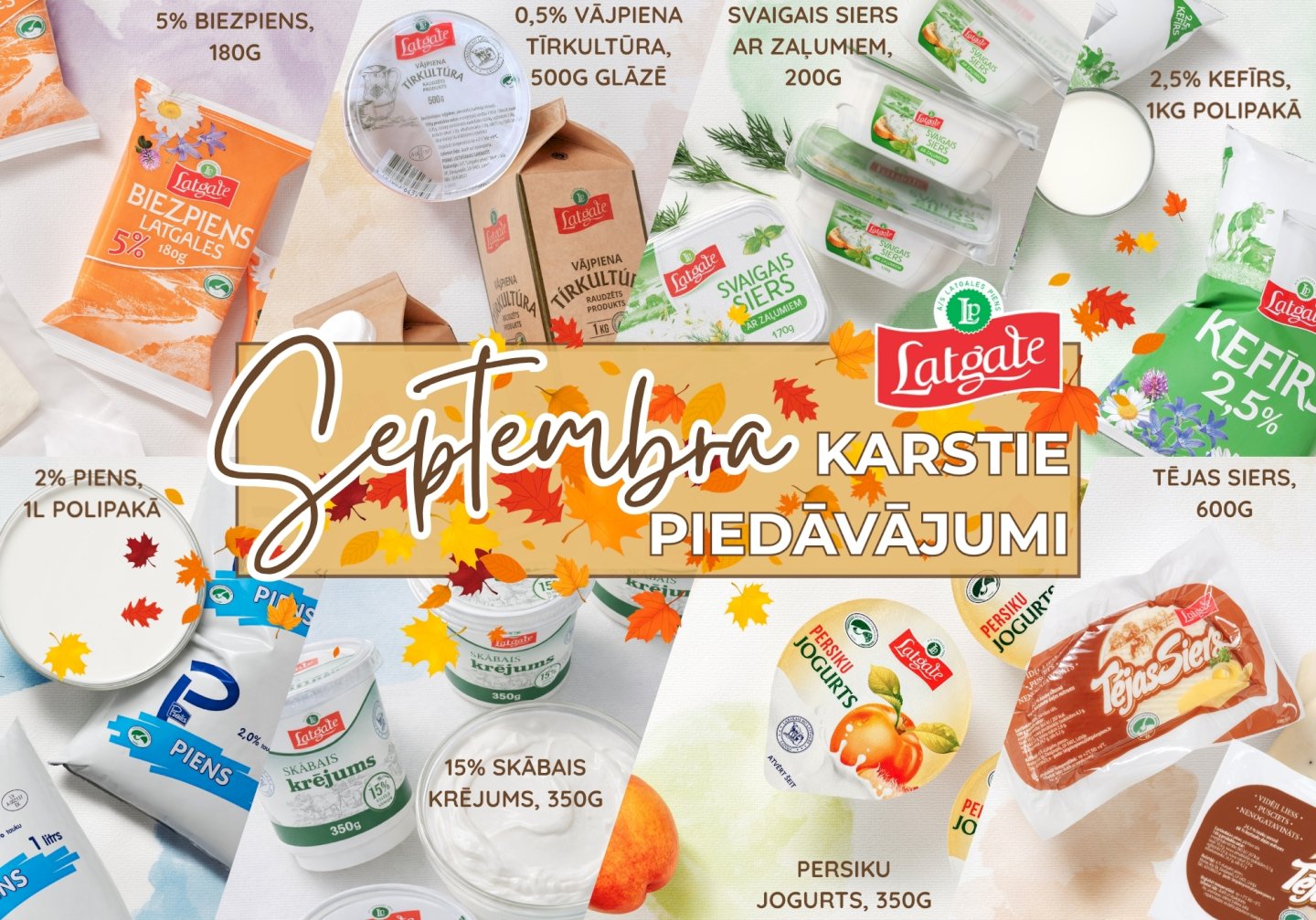 Septembra KARSTIE PIEDĀVĀJUMI